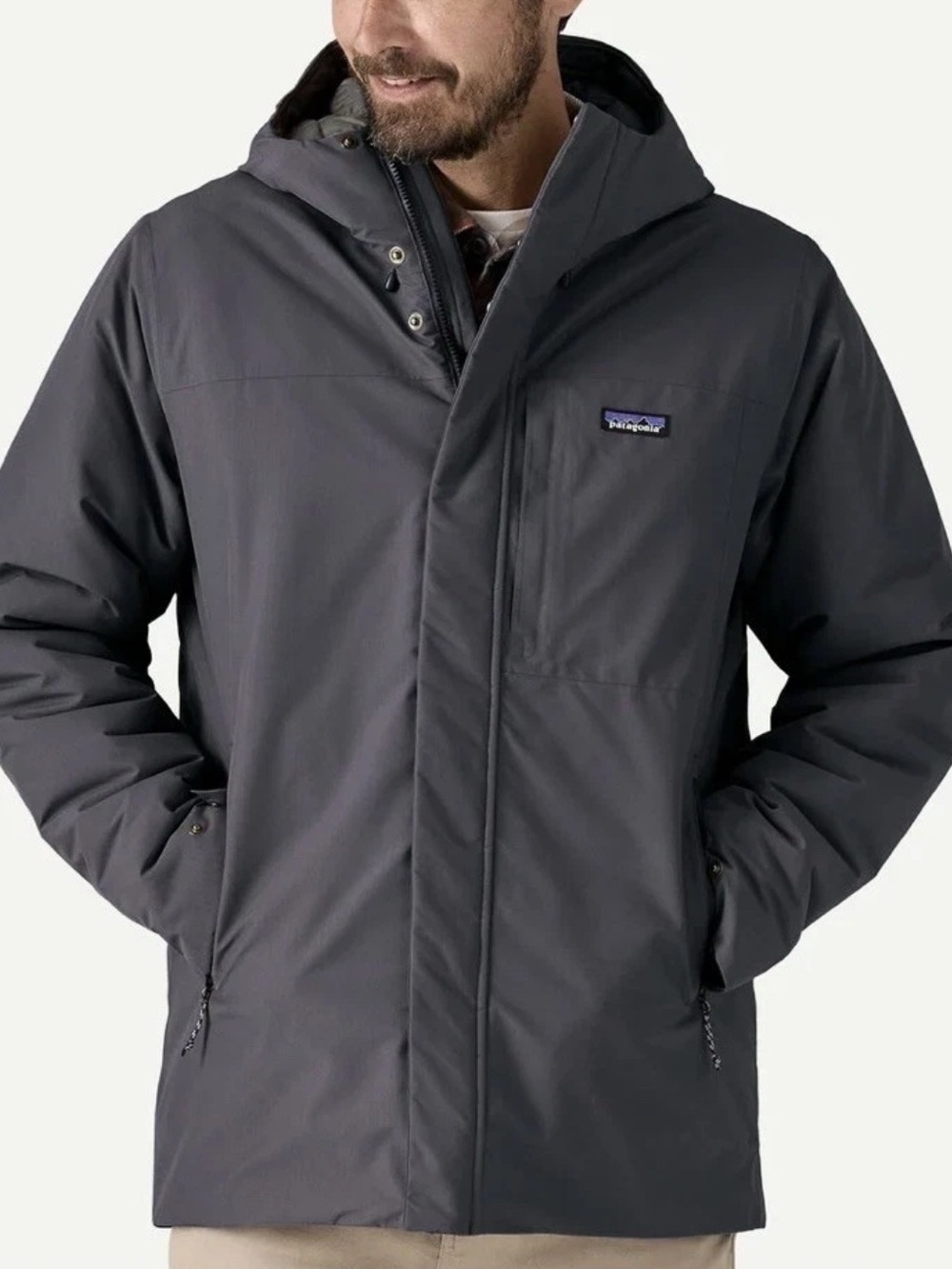 Patagonia Men’s Windshadow Parka Sz: L Grey